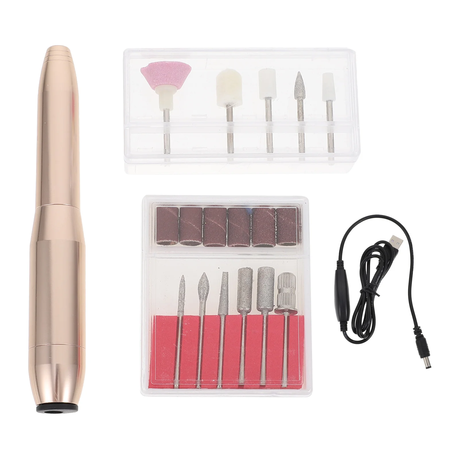 Zestaw do manicure elektrycznego 1 szt. Wiertarka do paznokci, cicha, płynna praca, wiele efektów polerowania, stabilna funkcja.