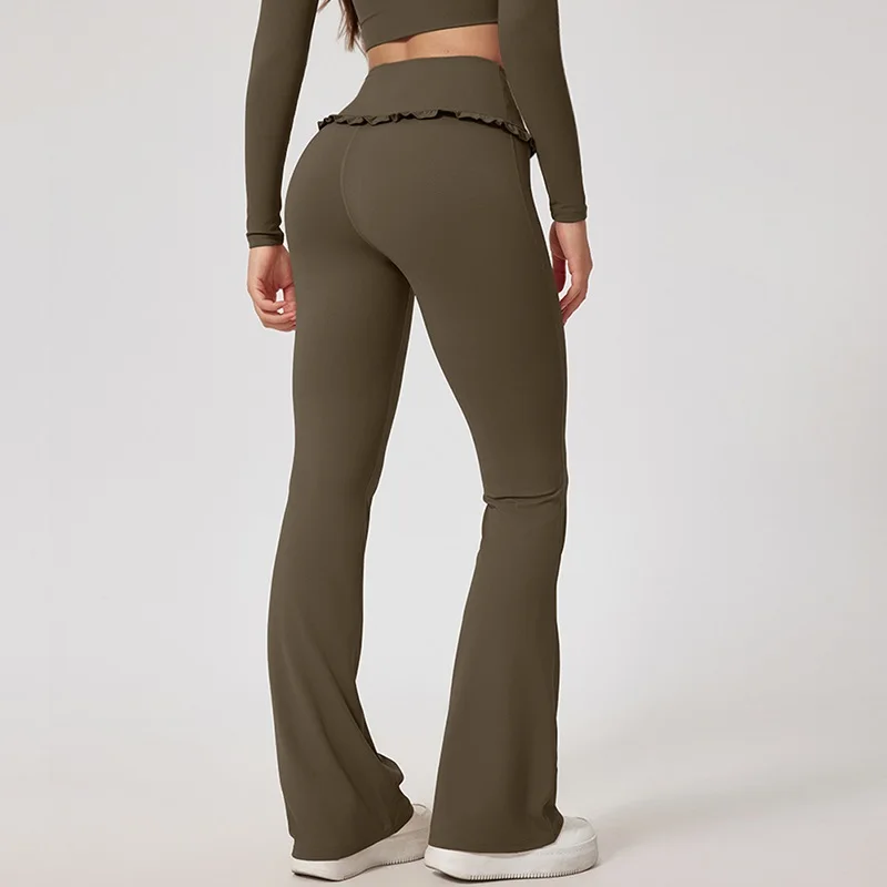 سحابة الارتفاع السراويل الرياضية السوداء النساء المنزل تجريب طويل اليوغا السراويل الصالة الرياضية اللياقة البدنية متوهج طماق تشغيل عالية الخصر الشارع الجوارب