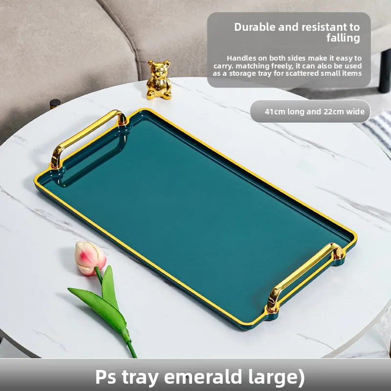 

Plastic Snack Plate for Home Use on Living - Room Coffee Table: Exquisite Watermelon - Shaped Fruit Plate