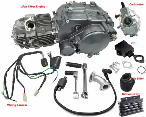 핏 바이크 혼다 트레일 CT110 ATC CRF50 SSR용 레이싱 Lifan 150cc 엔진 모터 키트