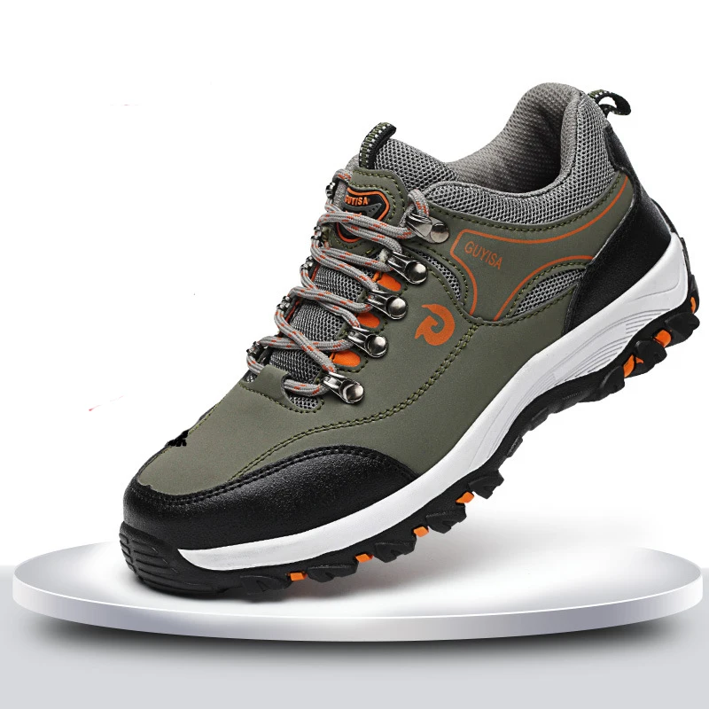 Labor Protection Shoes for men's Anti impact Anti Puncture Steel Head Waterproof Construction Site Protective Work