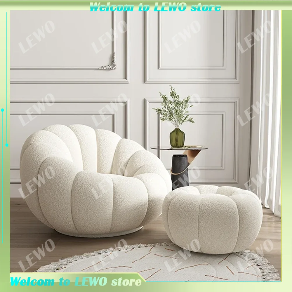 

Individual Designer Sofas Foot Stool Luxury Modern Living Room Sofas Cloud Apartment Canape Salon De Luxe Home Decoration