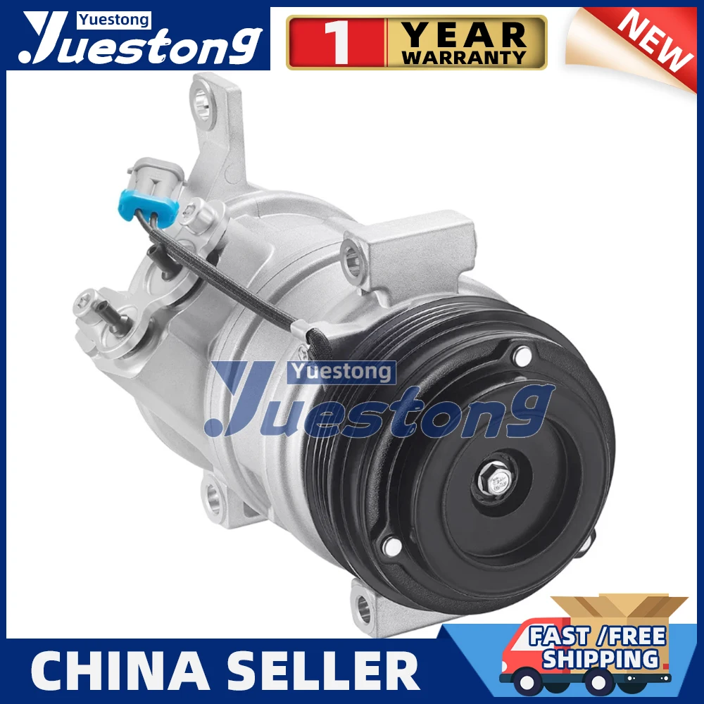 6511414 AC Compressor for Cadillac Chevrolet Express Van SaVana Suburban Yukon 3500 15169965 10364873 19130450 20784066 25891791