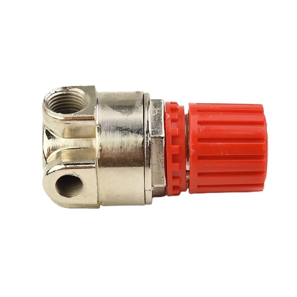 Pressure Regulating Valve 4 Holes Adjustable Valve  Air Pressure Regulator Valves Steel Switch Controller  Air Pump Parts