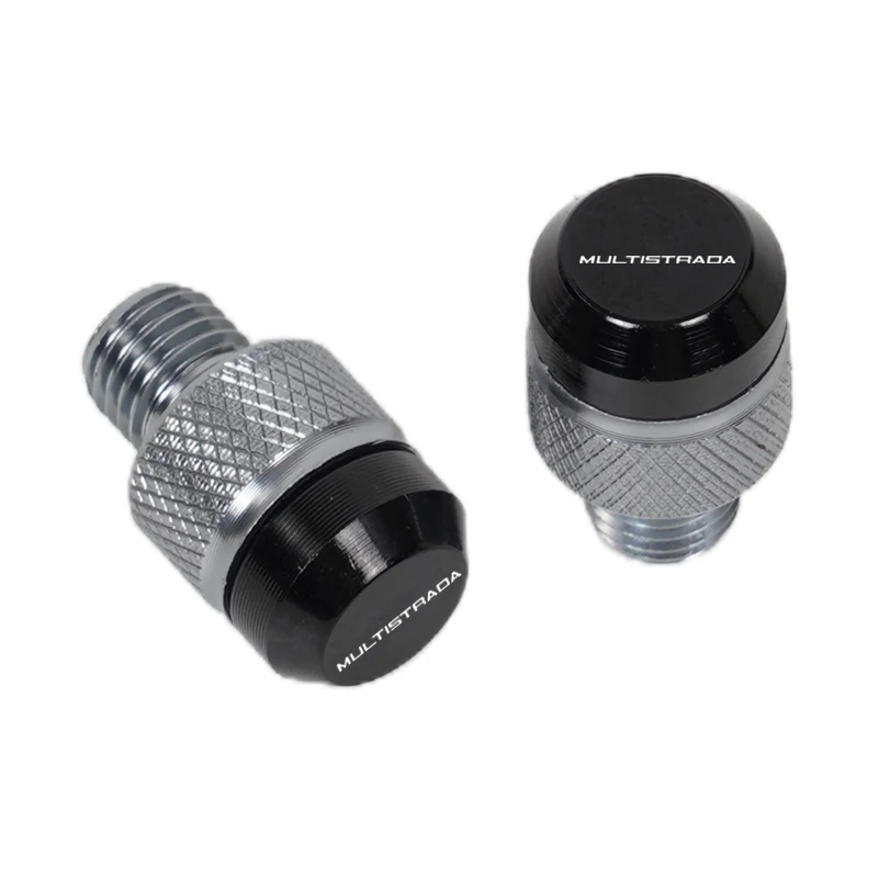 Motorcycle CNC Mirror Hole Plugs Screws Bolts Cover Caps For DUCATI Multistrada 950 1100 1260 1200 S GT 1200S V4 Accessories - view 5