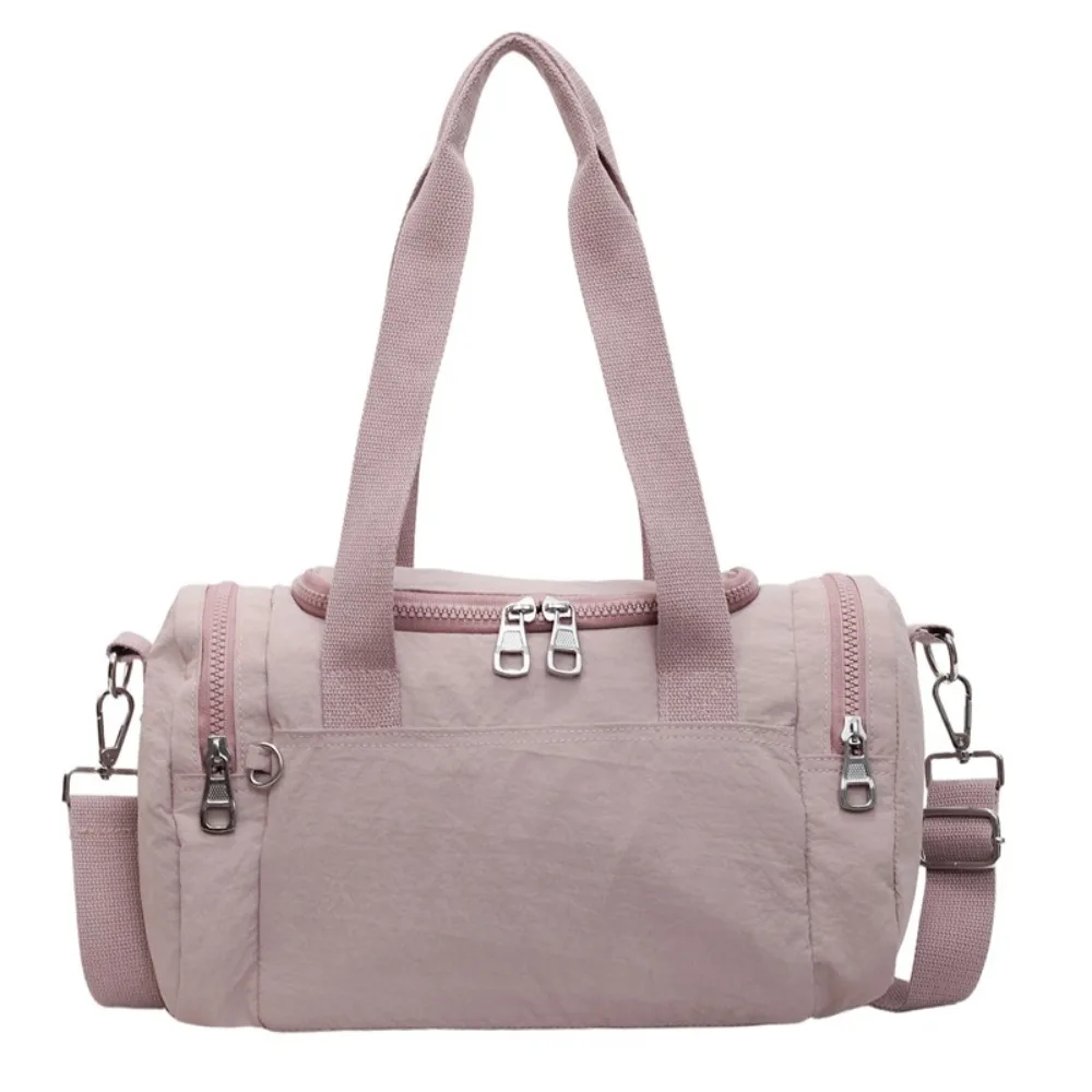 

Nylon Travel Duffel Bag Wet Dry Separation Portable Women's Fitness Handbag Multi Pocket Durable Travel Luggage Bag Travel