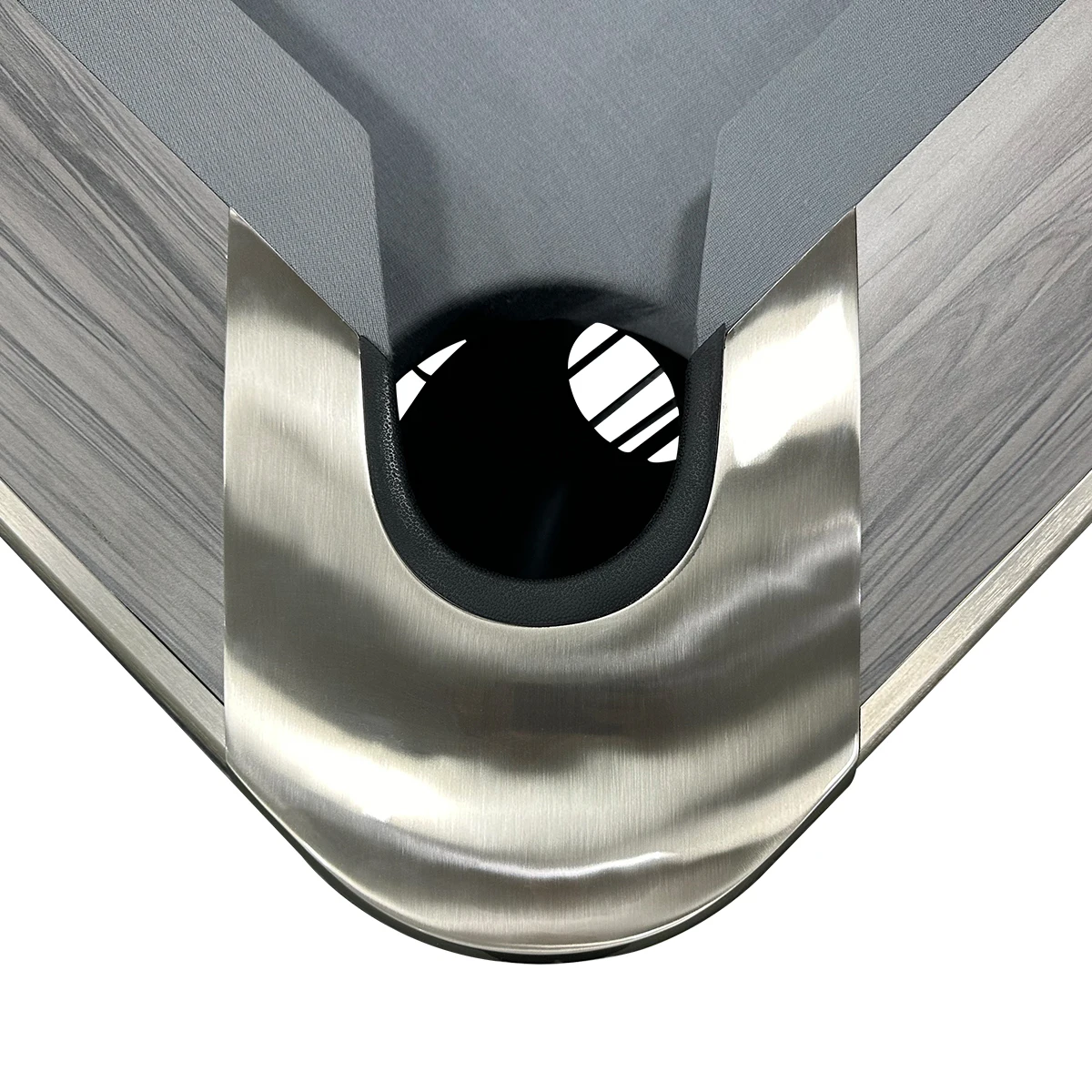 

High End Professional 9Ft Solid Wood Pool Table 25Mm Slabstone With Fire-Proof Board Billiard Table