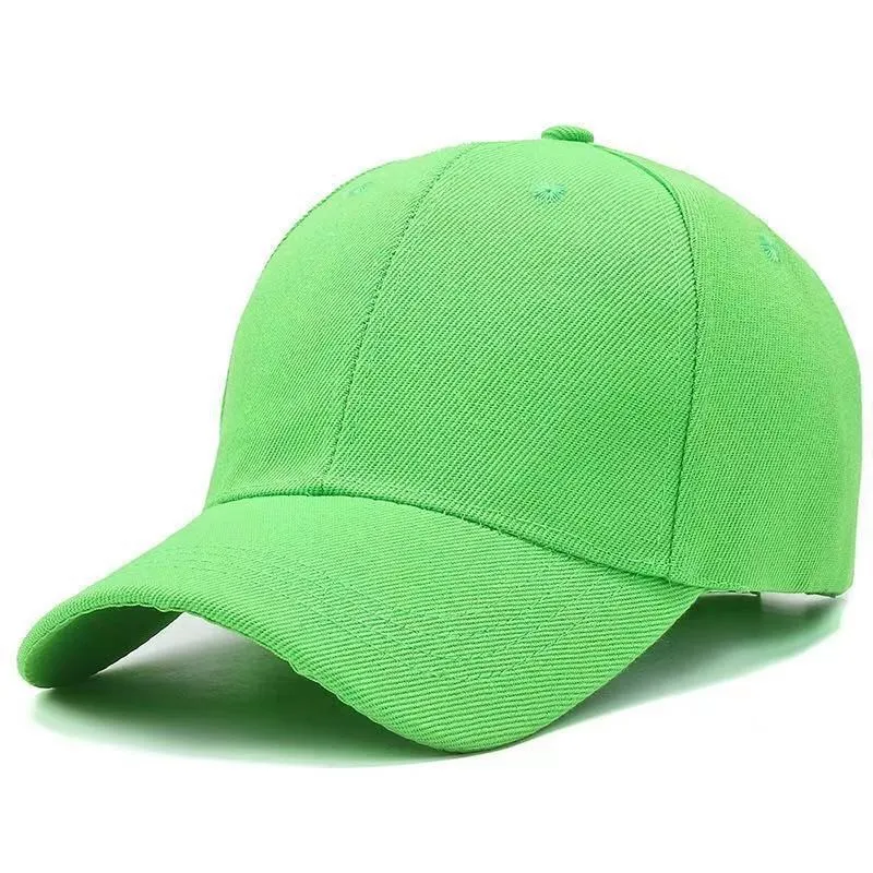 Blanko Unisex verstellbare Papa Hut einfarbig Twill schlichte Acryl Baseball Cap günstige Frauen Männer Sommer Herbst Frühling Sonnenblende Hüte – Detail 7