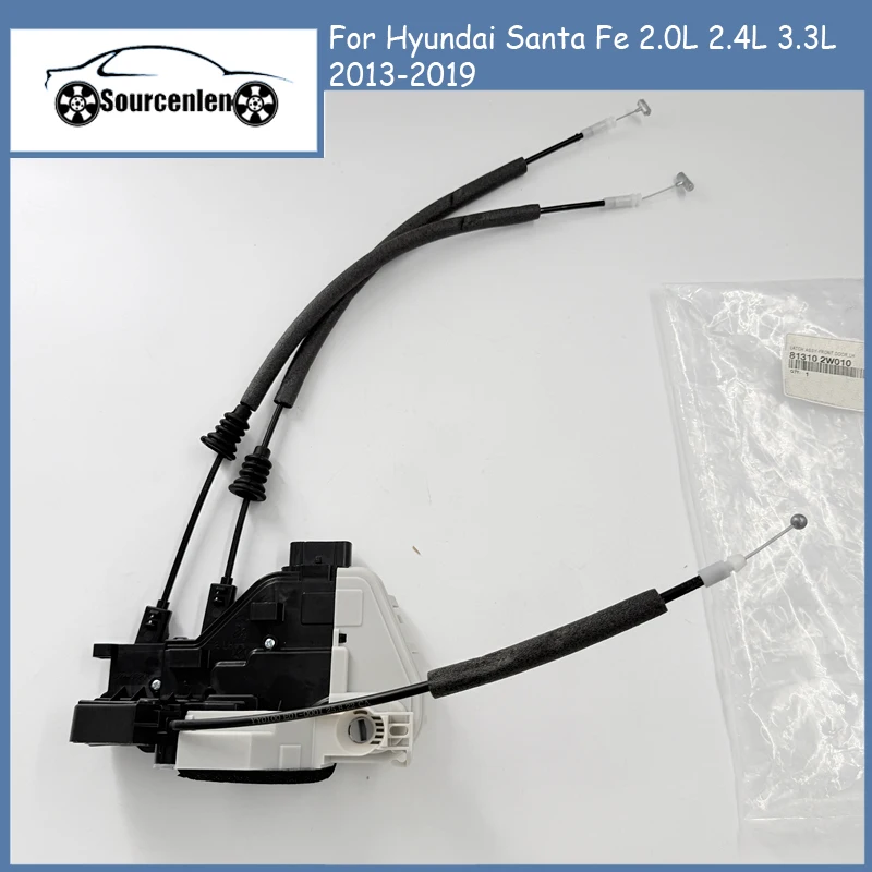 Para Hyundai Santa Fe 2.0L 2.4L 3.3L 2013-2019 Motor de trava do atuador de fechadura da porta 813102 W010 813202 W010 814102 W010 814202 W010