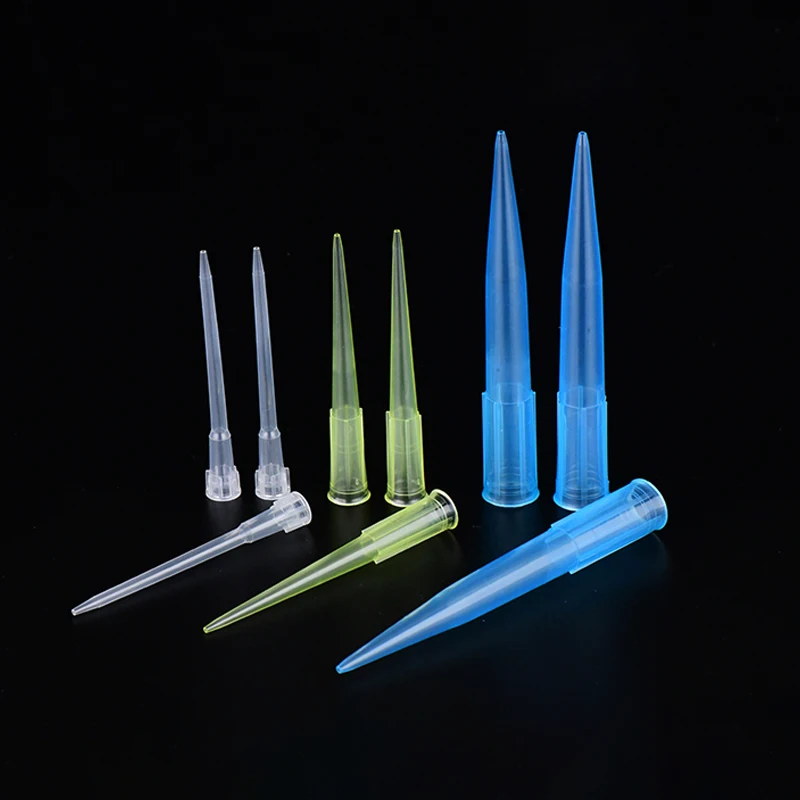 10ul 200ul 1000ul 5ml 10ml Wegwerp PP Plastic Pipet Tips Voor Pipettor Tips