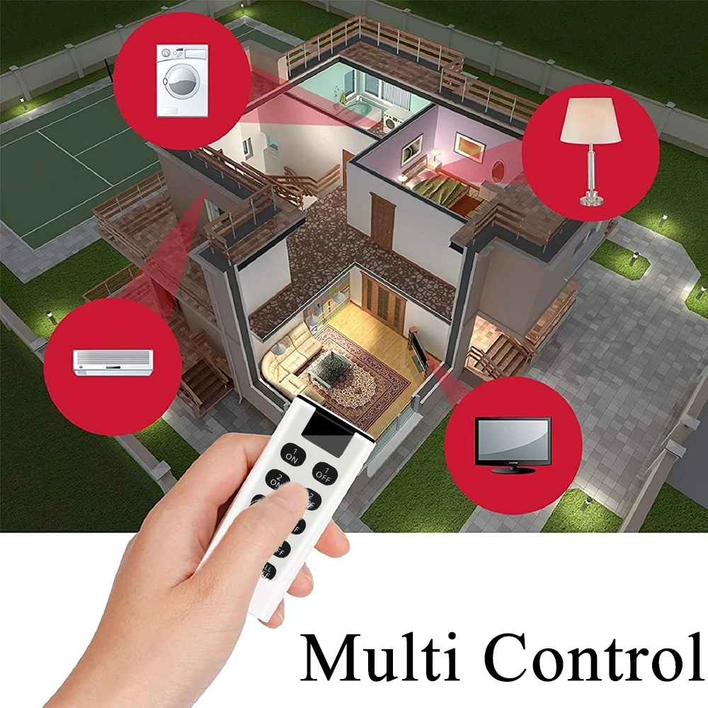 Rf Smart Plug In Socket Wireless Remote Control Switch 433MHz 220v 15A 3000W EU FR Universal Outlet for Smart Home Electrical