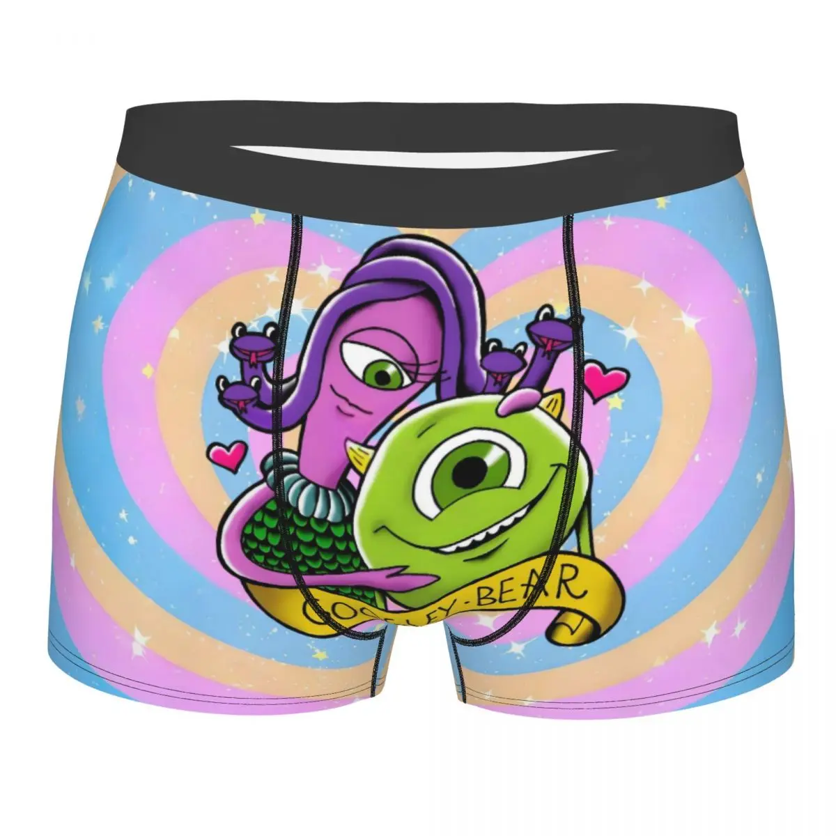 

Anime Monsters University Underwear Male Printed Cartoon Children's Comedy Film Boxer Briefs Shorts Panties Soft Underpants