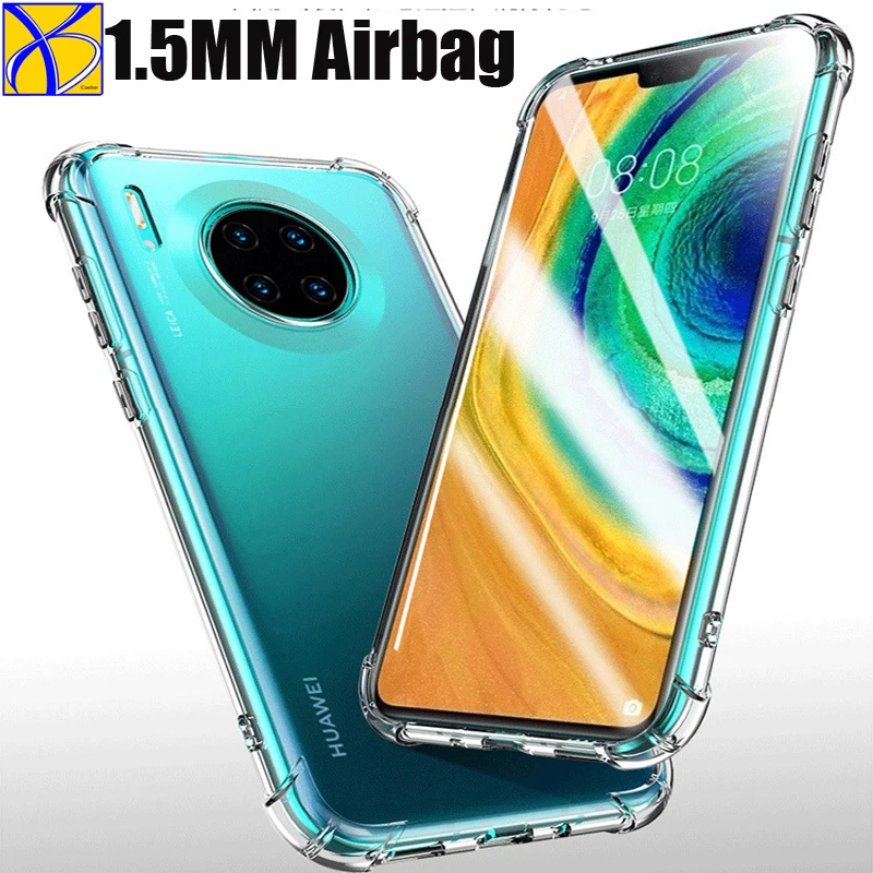 

100pcs Airbag TPU Case for Huawei P40 P30 P20 Mate 30 20 Pro Lite Honor View 30 20 20s 9X Nova 6 5T Clear Shockproof Back Cover