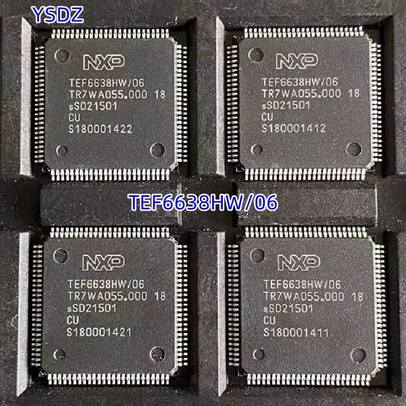 

(2-10piece) 100% New TEF6638HW/06 TEF6638HW TEF6638 QFP-100 Chipset