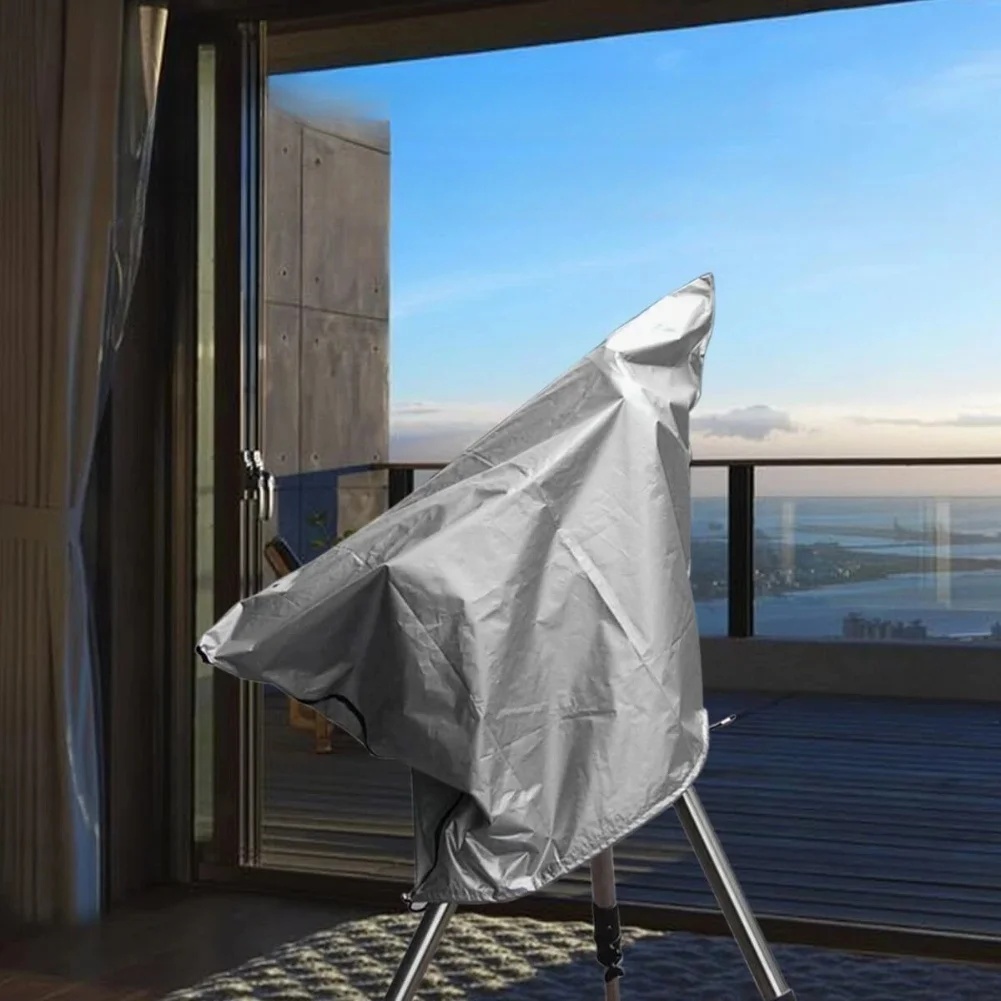 

Heavy Duty Reflective Telescope Cover Offering Waterproof and Dust Resistant Protection with Adjustable Fit Design