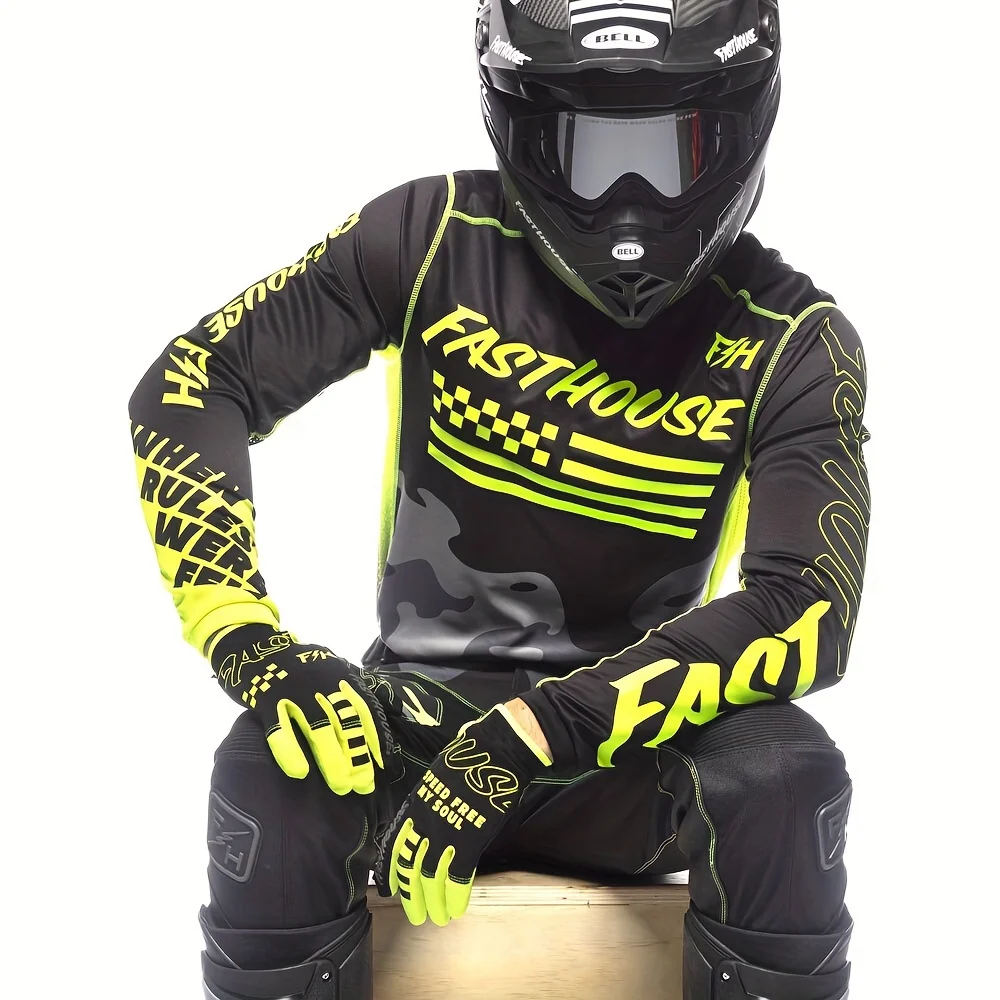 2024 Motorcycle Clothing Set Off road MX Shirt Pants Set Off road Bicycle Combination Gear Set Racing Off road Motorcycle Set