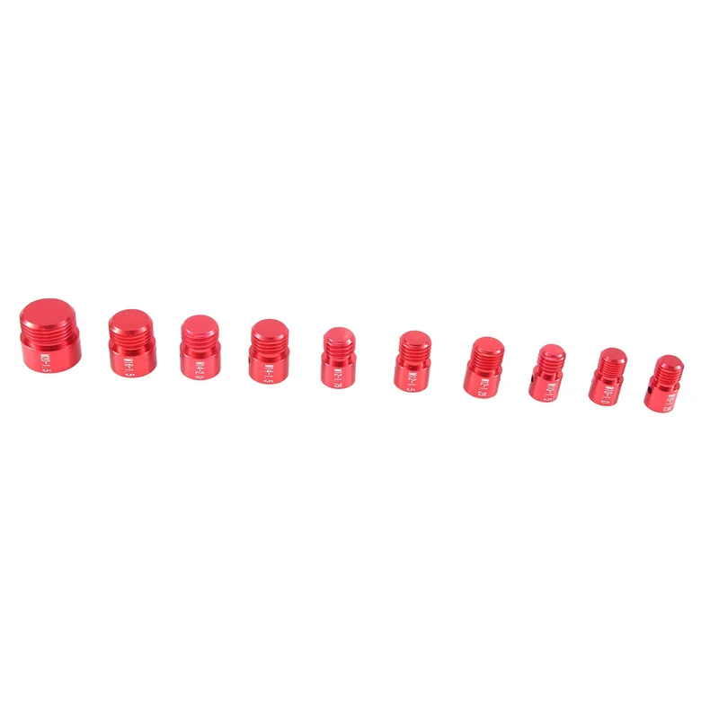 

Nut And Bolt Thread Checkers Inch & Metric Nut And Bolt Identifier Gauge Set,36 Male/Female Nut And Bolt Sizing Gauges Durable