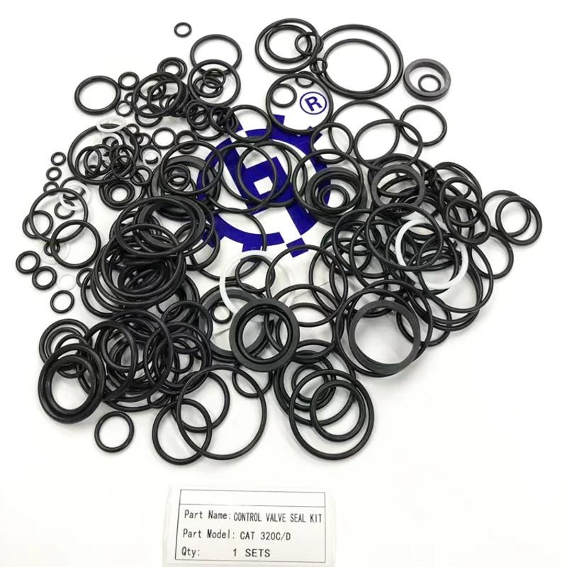 

NBR Rubber Excavator CA320C T320D Control Valve Seal Kit for Construction Machinery Repair Spare Parts