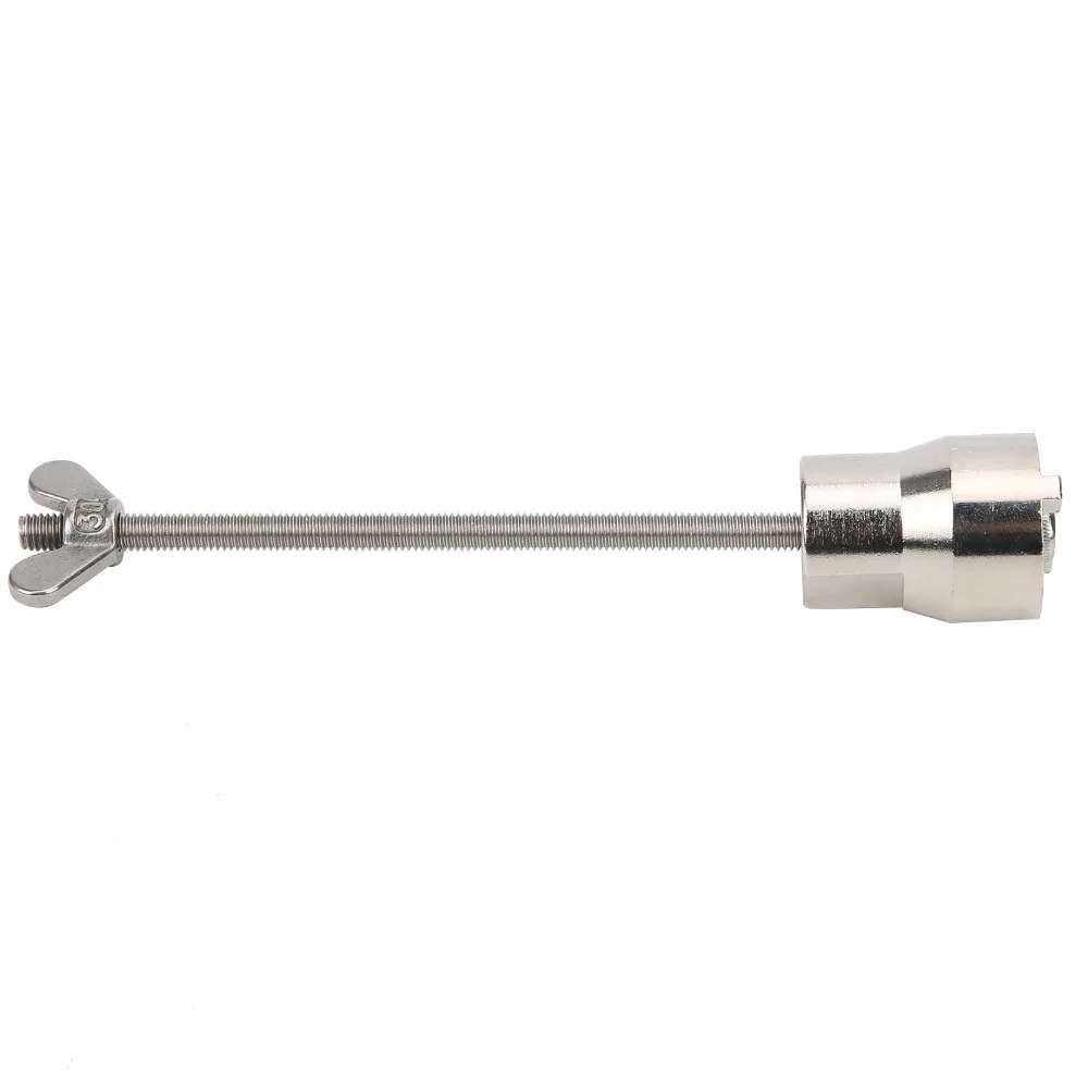 

Durable Stainless Steel Hub Body Remover Card Slot 4mm Silver Bike Hub Repair Tool Hub Disassembly Tool Bike Repair