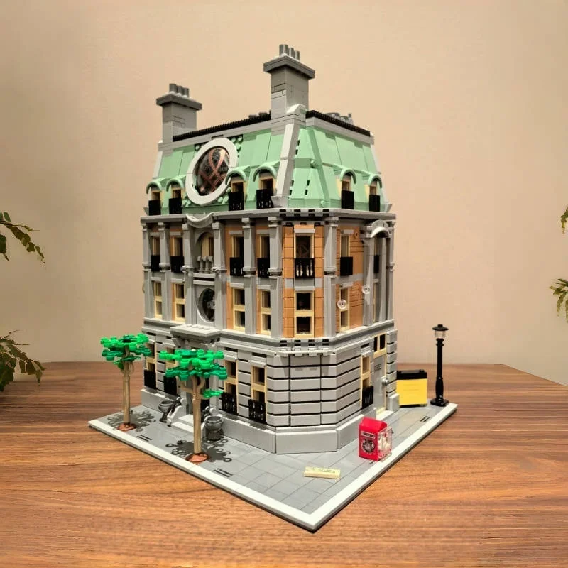 

MOC 2708 pieces of Holy of Holies Building Brick Magician Hero Apartment Residence Modular Gift Assembly Children's Toy Set