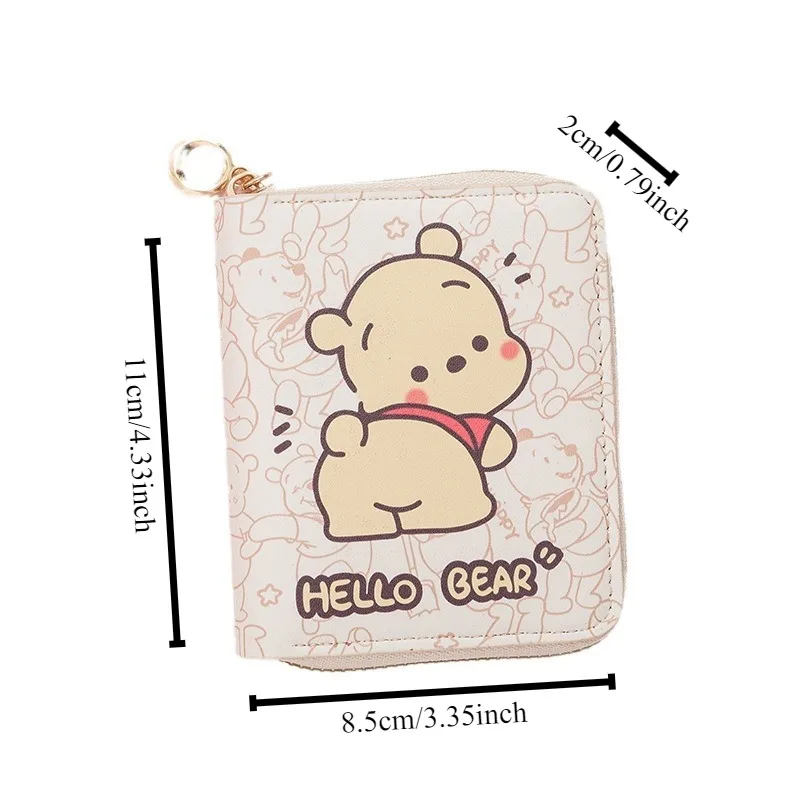 Sanrio Pochacco Cute Coin Purse Small Cartoon Student Short Zipper Wallet Card Package Kawaii Cartoon Fashion Wallet Bank Card image 6
