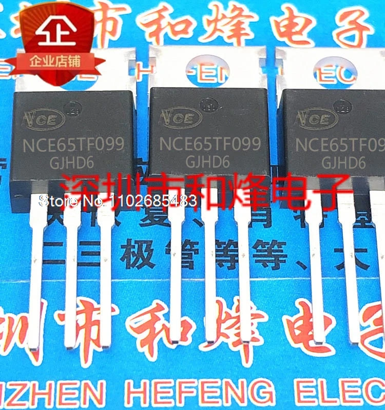 

NCE65TF099TO-220 650V 38A MOS