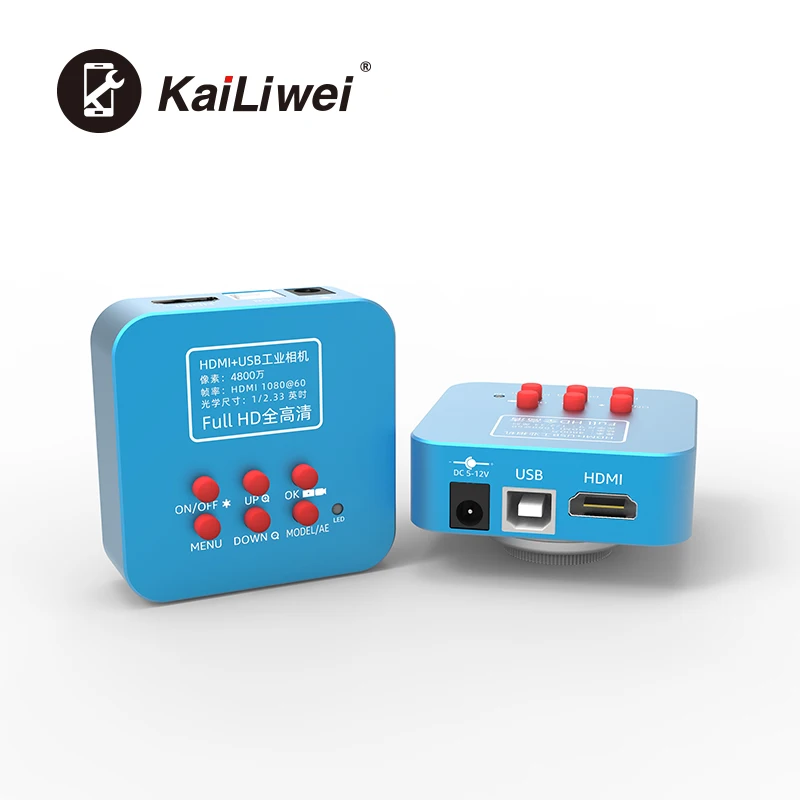 Kailiwei 648A 48MP Microscope ca me ra HDMI-compatible Suitable for Electronic Digital Microscope ca me ra in Medical Industry