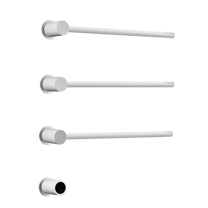 Hidden 304 Stainless Steel Bath Towel Rack Heating Drying Electric Towel Rod