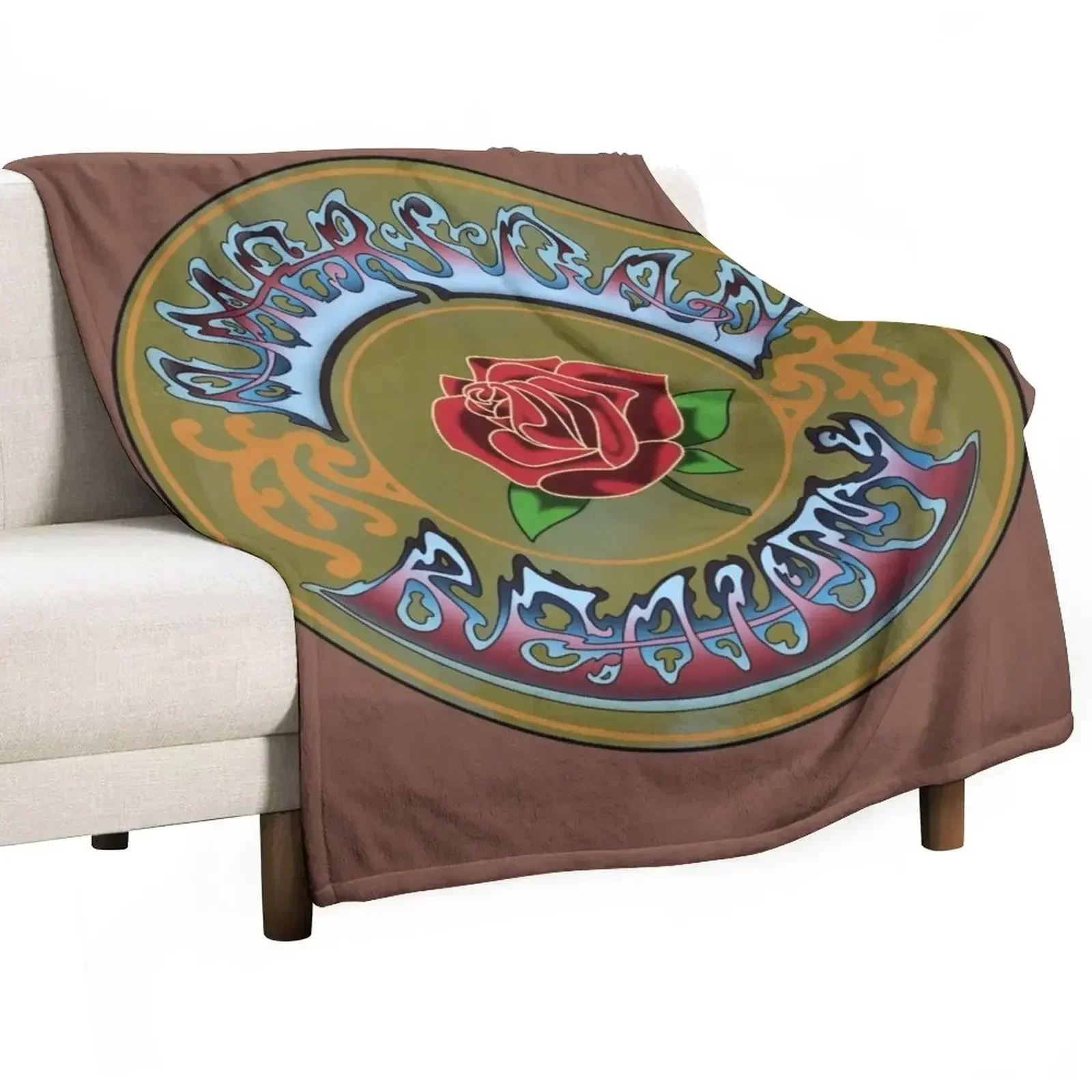 american beauty Throw Blanket For Decorative Sofa Luxury St Picnic Personalized Gift Polar Flannels Blankets