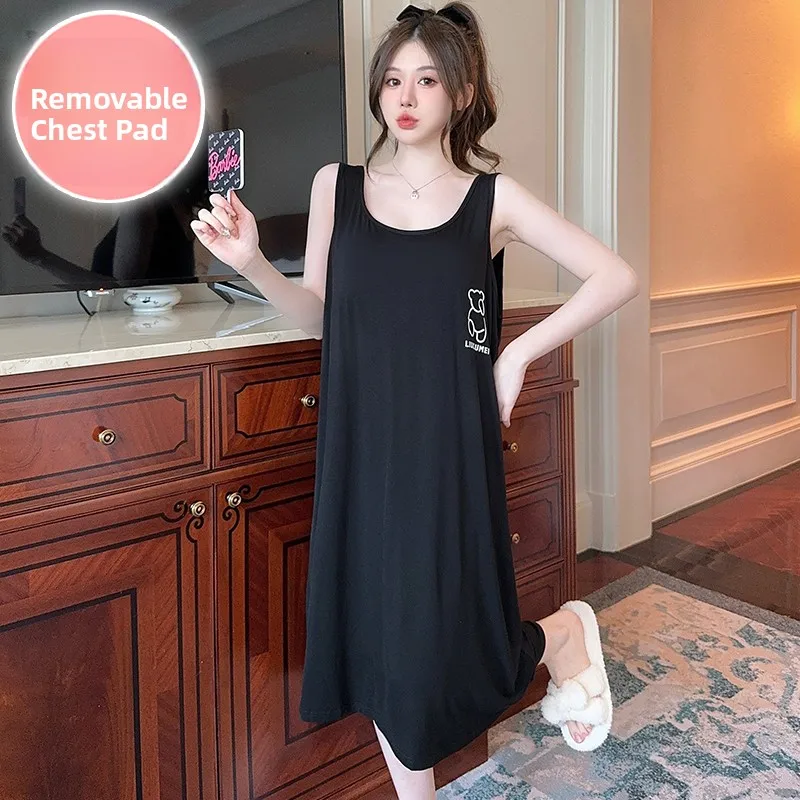 

Женский летний новый жилет из модала Svel, одежда для улицы, носимая домашняя одежда, большой размер с накладкой на грудь