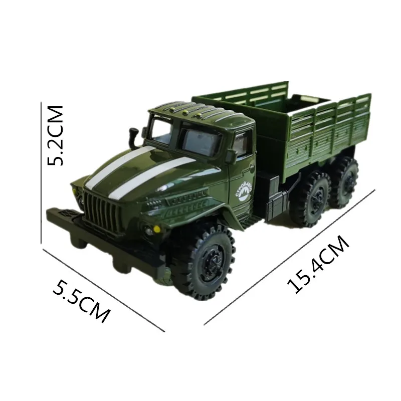 1:50 Alloy Russia Urals 4320 Transport Car Model,Tipper Transport Truck Toys,Children's Toy Gifts,Wholesale