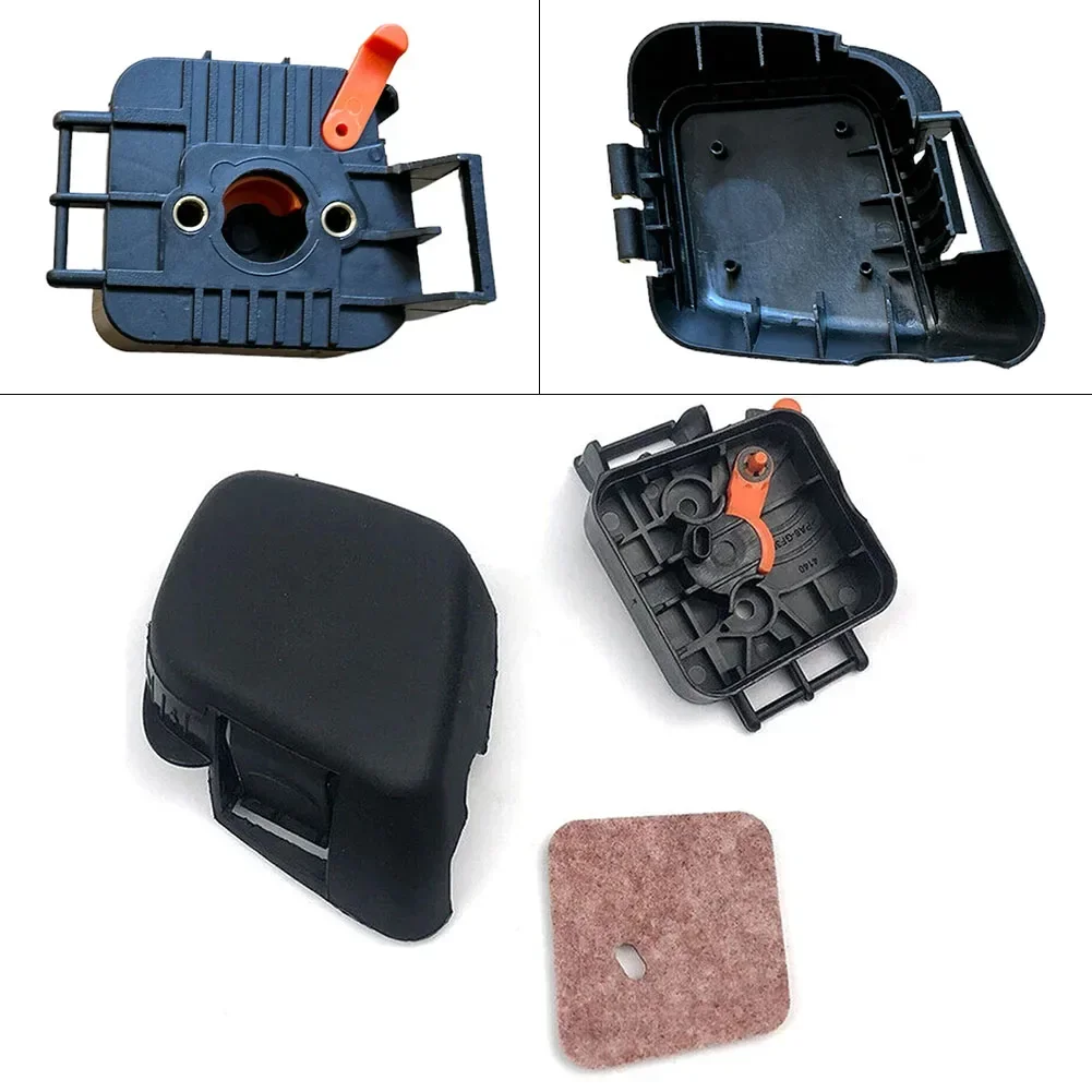Conjunto Filtro de ar com Tampa de Habitação para Stihl fc 55 fs 38 fs 45 fs 45c Fs45l fs 46 fs 46c fs 55 fs 55c Preto Acessório de Jardim Peças