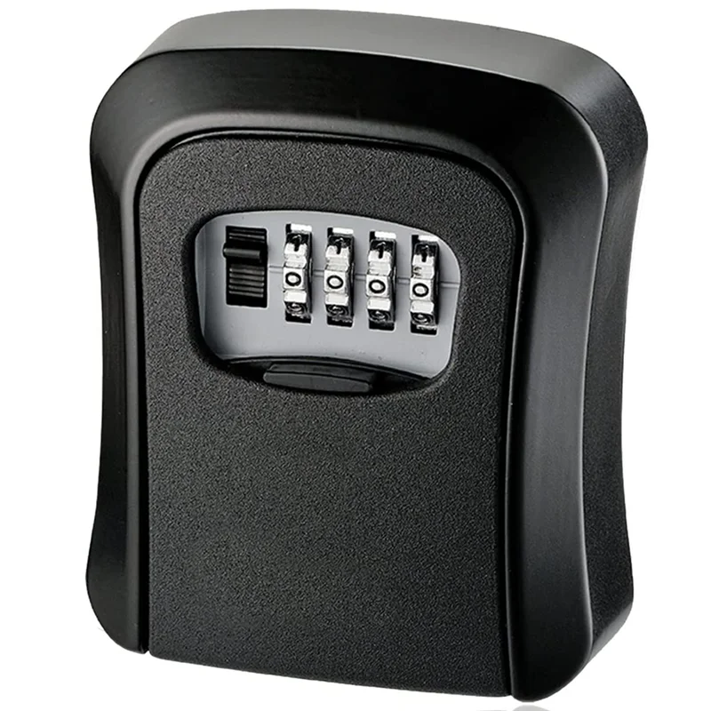 Key Cabinet Organizer Metal Key Lock Box Wall Mounted Waterproof Key Storage Lock Box With Mounting Kit-Y41A