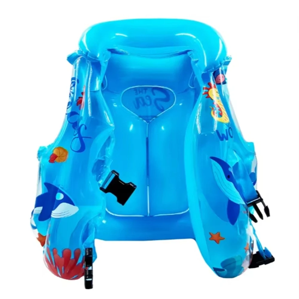Children's Inflatable Life Jacket Safety Swimming Gear Portable Buoyancy Aid for Kids Pool Beach Water Sports Swimming Training view 5