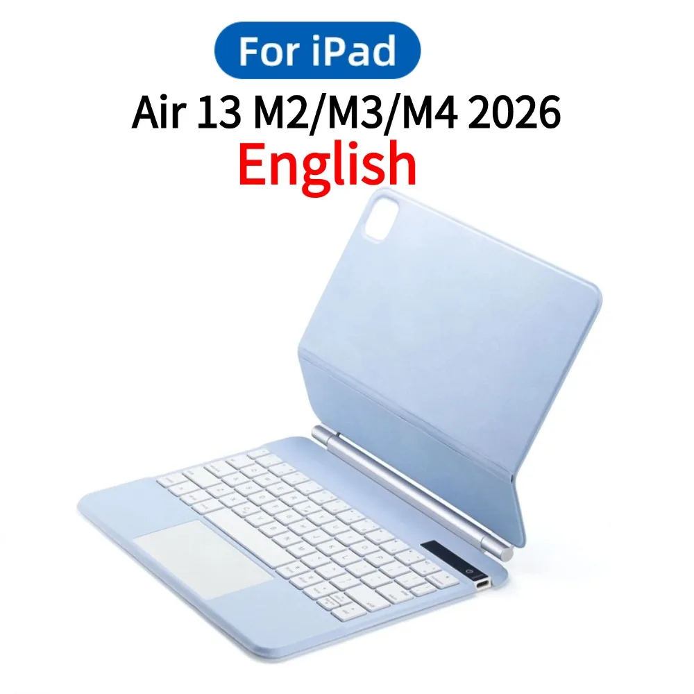 TouchPad Magic Keyboard for iPad Air 11 13 M4 2026 M3 M2 iPad 10 10th Air 4 5 6 iPad Pro 11 12.9 13'' M5 M4 Smart Cover ﻿