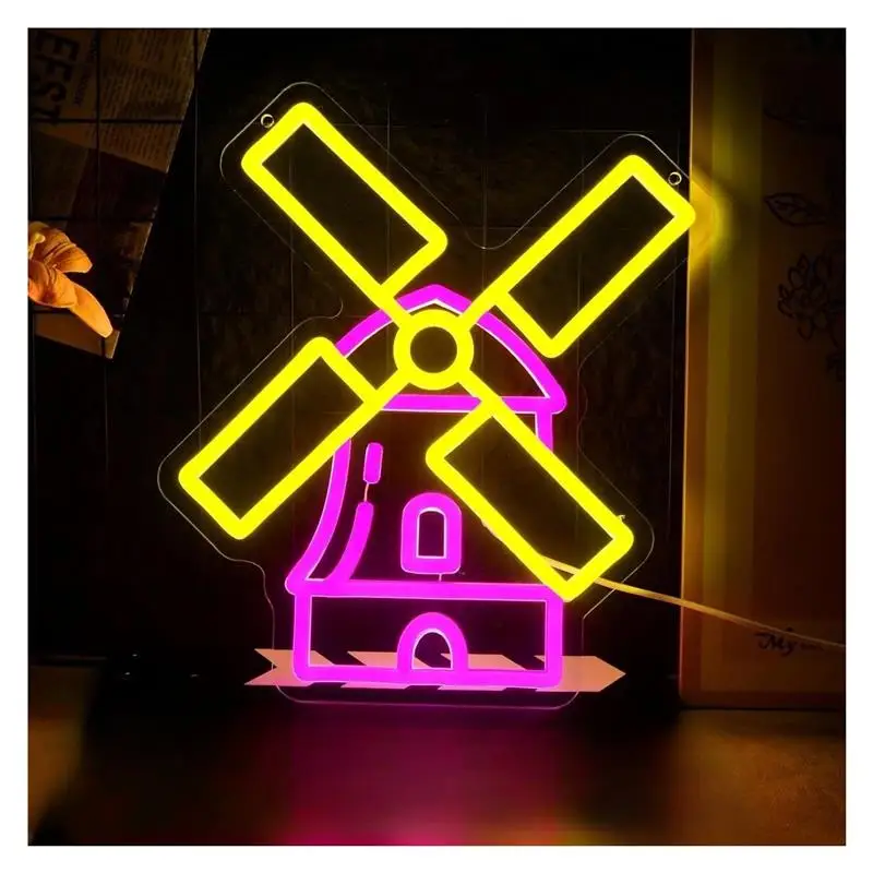 enseigne-neon-decorative-moulin-a-vent-et-cabane-paysage-pastoral-pour-gite-hotel-chambre-d'enfant-chambre-a-coucher-decoration-interieure-285cmx32cm