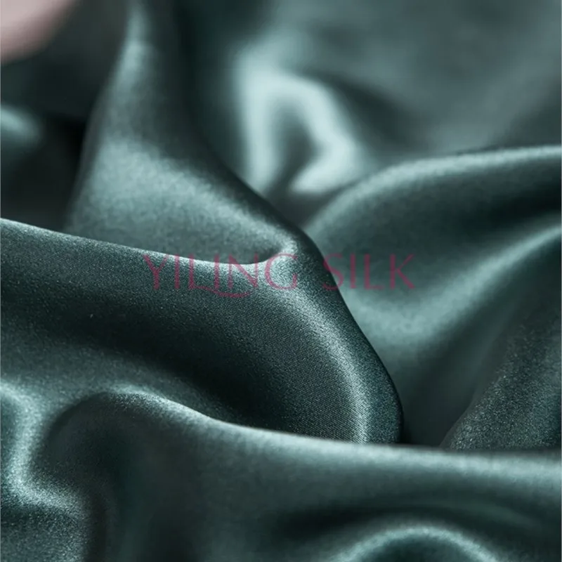 19/22 m 140 wide silk crepe satin material 100% fabric cheongsam clothing inside cloth new