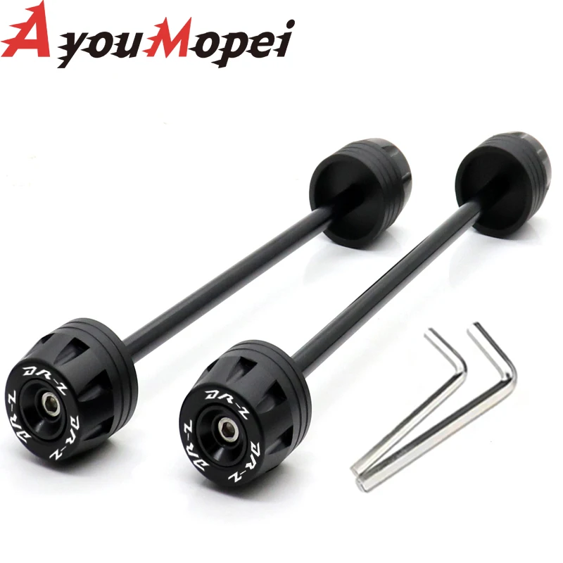 Motorcycle Front Rear Axle Sliders Fork Sliders Crash Protector Fit For Suzuki DRZ400SM DRZ400S DRZ400SE 2000-2023 DRZ 400