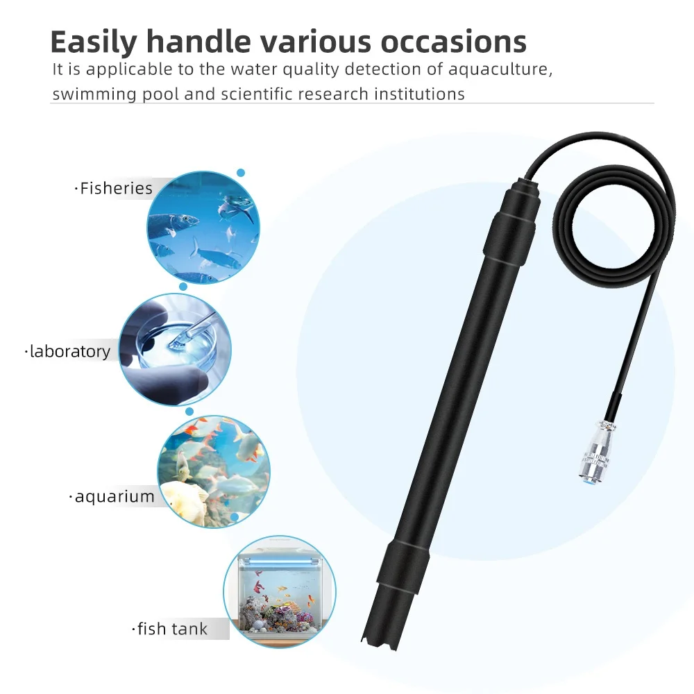 sensor-DO510  Dissolved Oxygen Sensor Probe Electrodes Replace Electrode DO Probe Oxygen Dissolving Instrument Probe