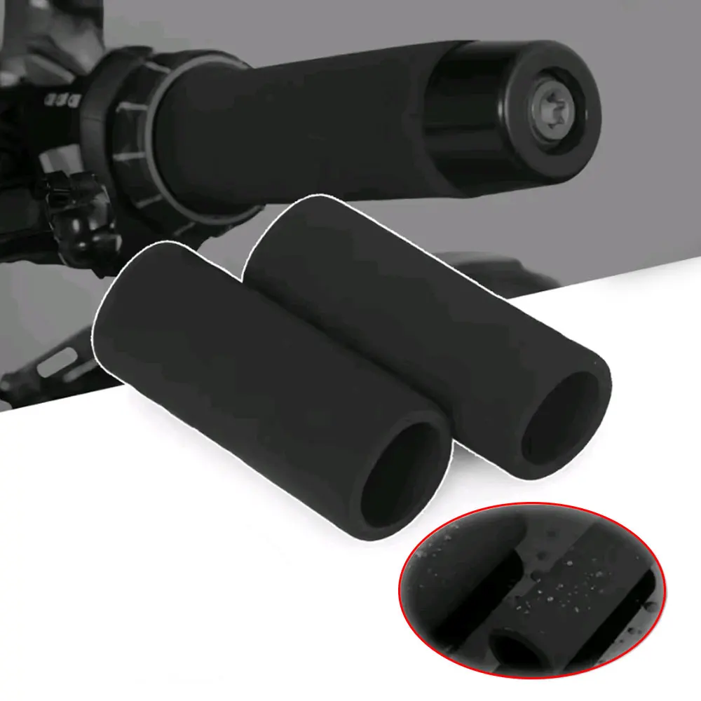 

2pcs 7/8 Inch Motorcycle Handlebar Foam Hand Grips Sponge Gloves Lever Cover Anti-slip Motocross Dirt Pit Bike Electric Scooter