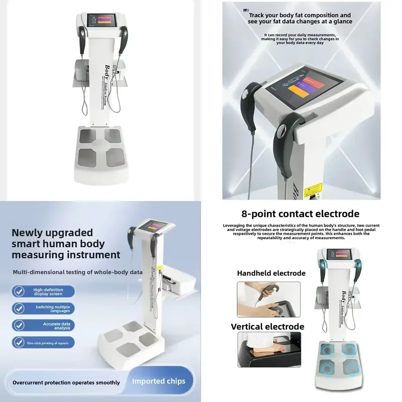for Weight BMI Body Composition Analyzer Bioimpedance Body Fat Analyzer with Printer
