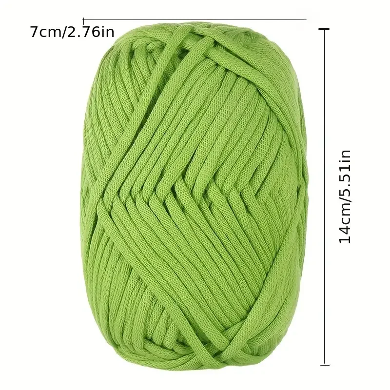 50g Genuine Cotton Yarn Beginner Crochet Yarn Easy To Use Cotton yarn for Hand Knitting Weaving DIY Scarves Blankets Hat Clothes