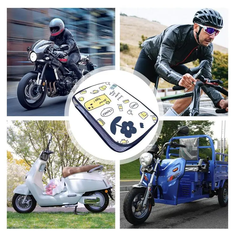 Luvas Windproof Motocicleta, Motocicleta Mão Escudo, Guidão regalos, Tampa do punho de bicicleta respirável, Mountain Bike, 2pcs