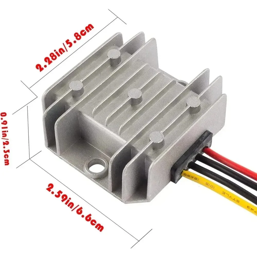 DC 24V Step Down To 12V 10-40A Waterproof Power Transformer 48V To 12V 30A Regulator Power Supply Module Step Down Transformer 4