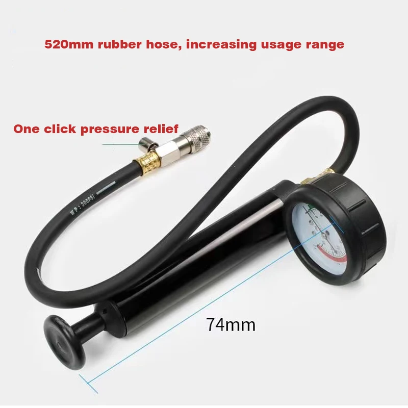 18pcs new universal radiator leak detectorcar cooling system tester car repair pressure gauge kit car repair tool portable