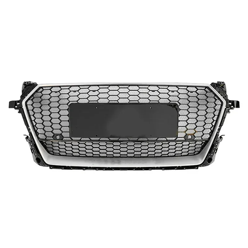 

For 2015 2016 2017 2018 Black Grill Black Silver Style Car Styling Front Sport