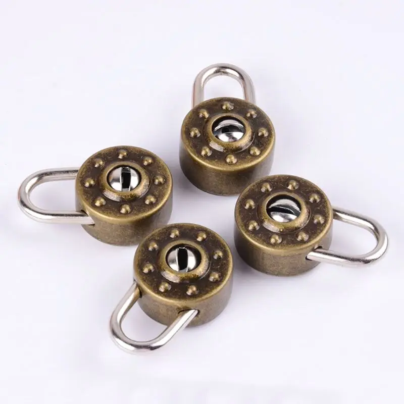 Metal Keyed Padlocks Vintage for Wish Lock for Small Jewelry Wooden Box