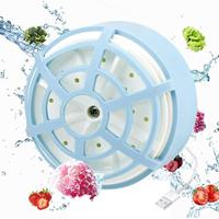 Fruit And Vegetable Washing Machine Electric Fruit Vegetable Washer Ultrasonic Kitchen Cooking Healthy Eating Equipment For Meat