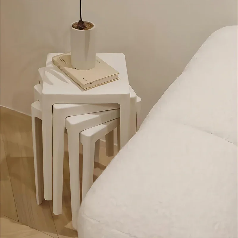 Square Bench Modern Simple Spare Dining Table Chair