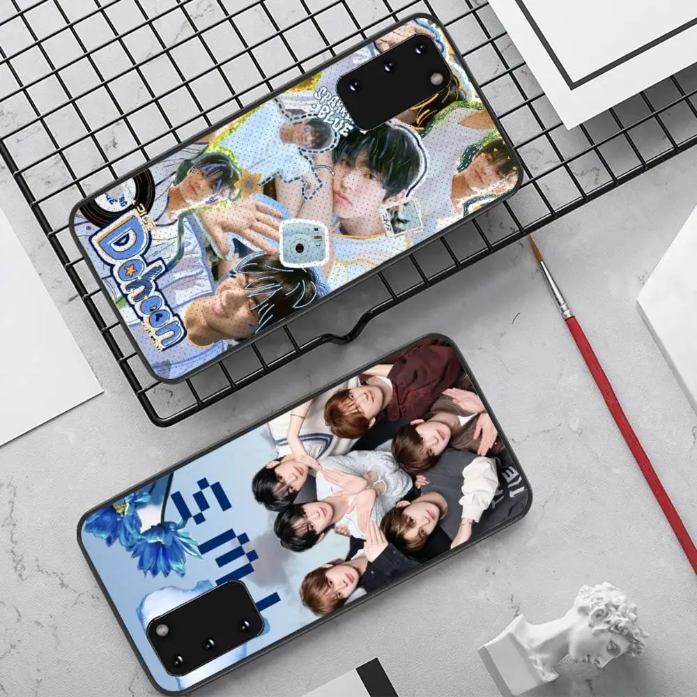 Popular T-TWS Coreano Pop Caso de Telefone Para Samsung S 24 Fe 25 Ultra Plus 20 Lite 21 30 22 23 24 22 Ultra 5G Fundas